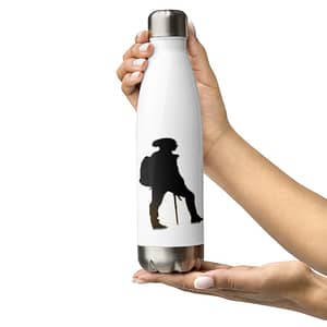 Hiking Stainless Steel Water Bottle Lifestyle Camping Accessories » Adventure Gear Zone