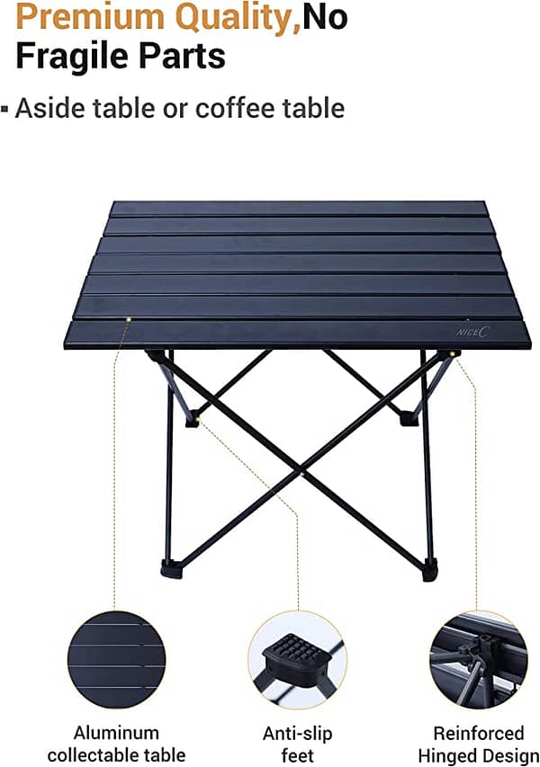 Ultra-light Portable Folding Camping Table Camp kitchen Equipment » Adventure Gear Zone 5