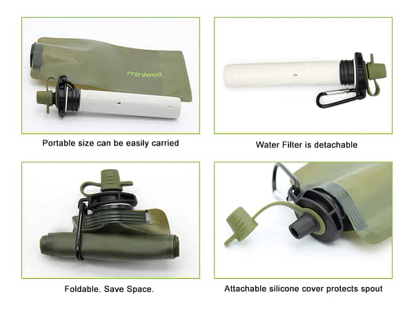 L620 Portable Water Purification Wilderness Survival Equipment » Adventure Gear Zone 6