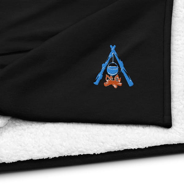 Camp Hike Trail Sherpa Blanket Lifestyle Camping Accessories » Adventure Gear Zone 3