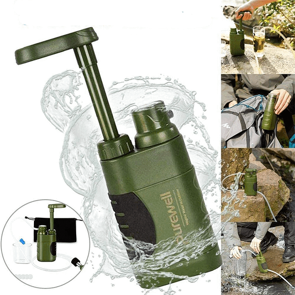 Emergency Life Drinking Water Purifier Wilderness Survival Equipment » Adventure Gear Zone 3