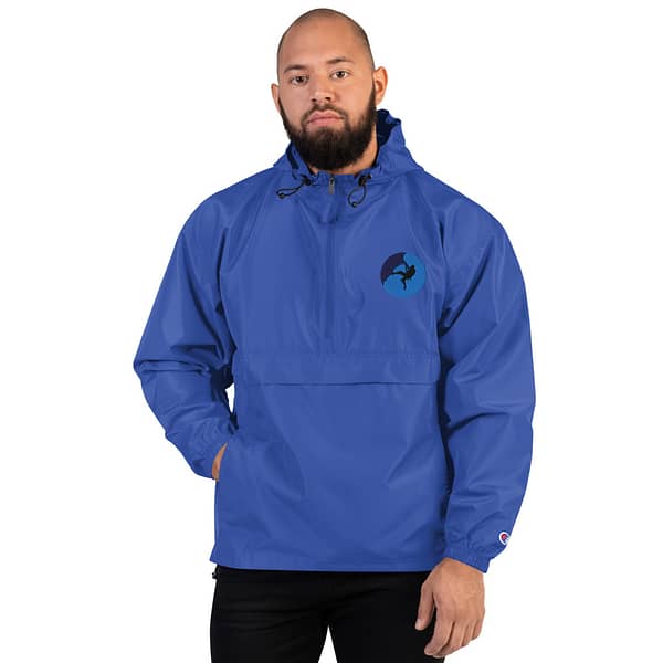 Embroidered Champion Packable Jacket Men's Outdoor Jackets » Adventure Gear Zone 9