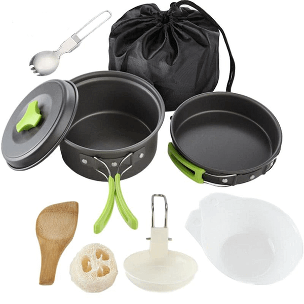 Non-Stick Outdoor Camping Pots Lightweight Camp Cookware » Adventure Gear Zone 3