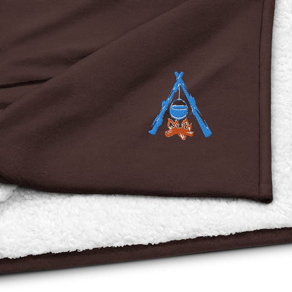Camp Hike Trail Sherpa Blanket Lifestyle Camping Accessories » Adventure Gear Zone 5