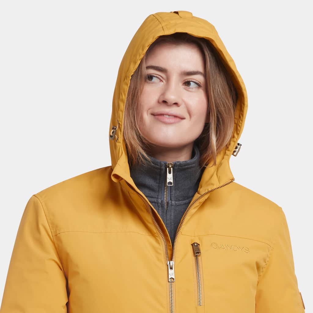 Mustard Alpine Waterproof Jacket